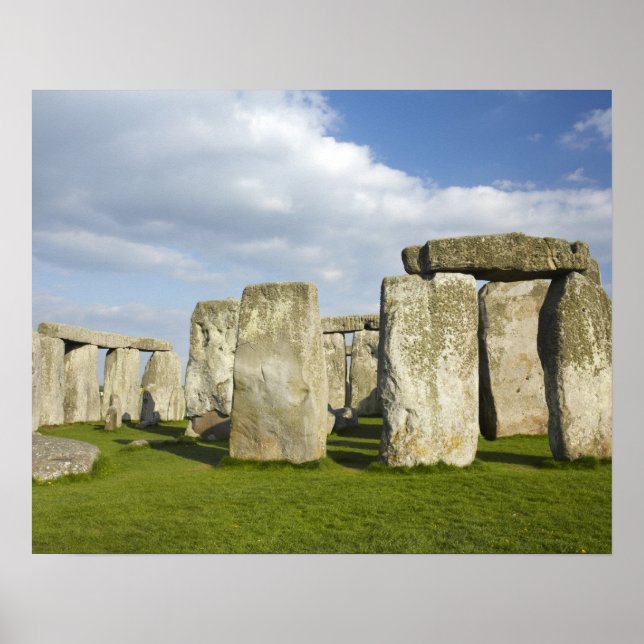 Poster Stonehenge (vers 2500 avant JC), UNESCO Monde 3 (Devant)