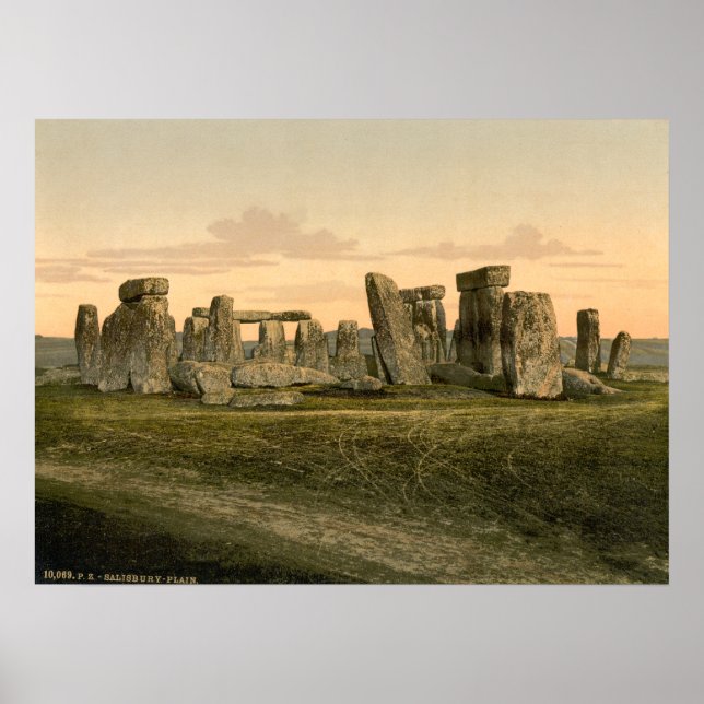 Poster Stonehenge, Wiltshire, Angleterre (Devant)