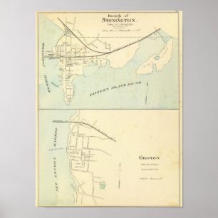 Poster Stonington, Groton