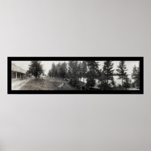 Poster Stony Lake Hotel Glenfield, New York Photo 1921