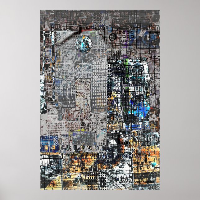 Poster "Stop" (Devant)