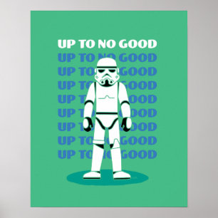 Poster Stormtrooper Qui Prépare un Mauvais Coup