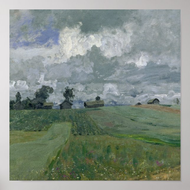 Poster Stormy Day, 1897 (Devant)