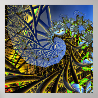 Poster 'Strand Wave'