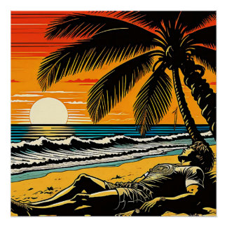 Poster Strandé