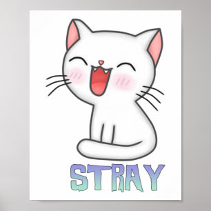 Poster Stray Game - Stray - Stray Cat - Stray Cat Game! C