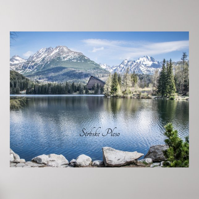 Poster Strbske Pleso, Hautes Tatras, Slovaquie (Devant)