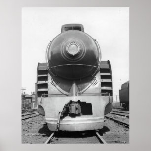 Poster Streamliner à Washington, D.C.