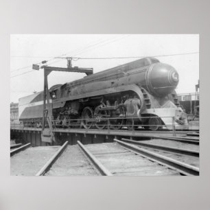 Poster Streamliner sur le Tourne-disque