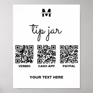 Poster street artistes astuce virtuelle jar code QR signe