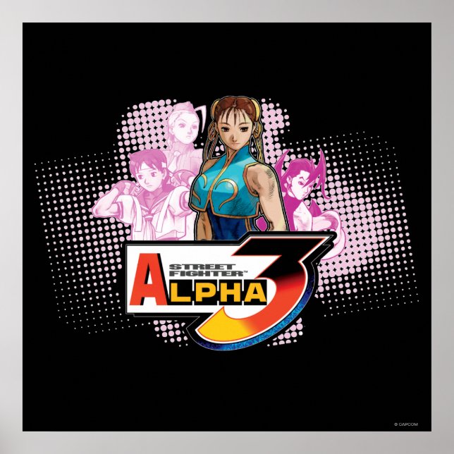 Poster Street Fighter Alpha 3 Femme Fatale (Devant)