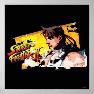 Poster Street Fighter II Ryu