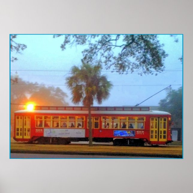 Poster Streetcar, Off to Work (Devant)