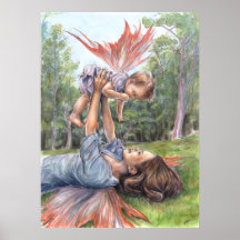 Poster Stretting Her Wings