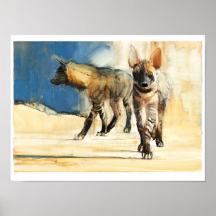Poster Striped Hyaenas 2010
