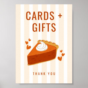 Poster Stripes Little Cutie Cartes à tarte et cadeaux Pan