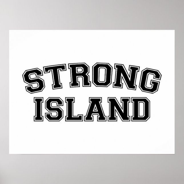 Poster Strong Island, NYC, États-Unis (Devant)