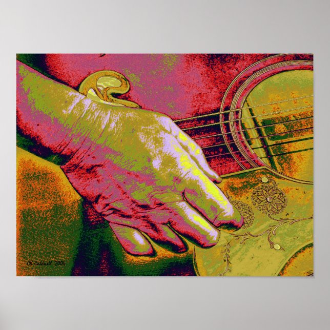 Poster Strummin' (Devant)