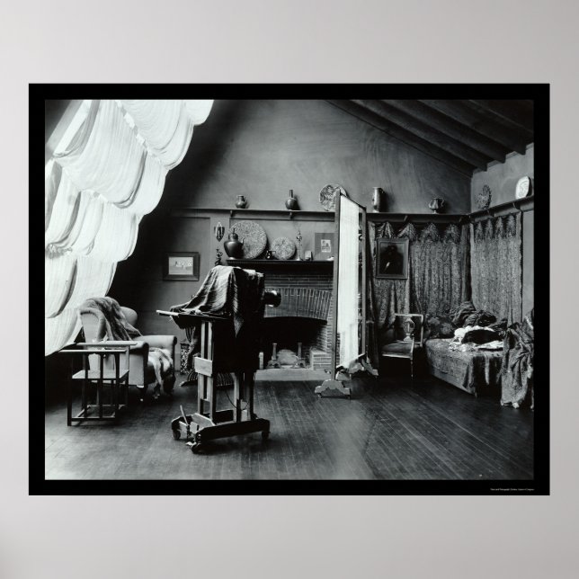 Poster Studio de photographie à Washington, DC 1900 (Devant)