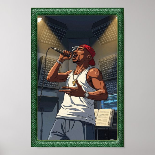 Poster Studio Flow – Performance d'art Hip Hop (Devant)