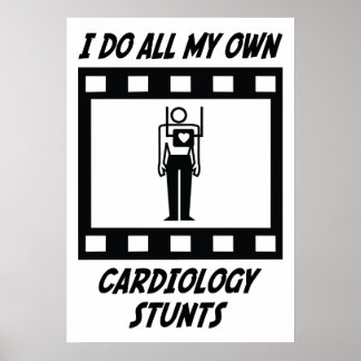 Poster Stunts de cardiologie