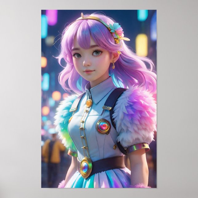 Poster Style Anime (Devant)