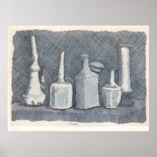 Poster style artistique de Giorgio Morandi
