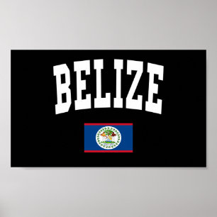 Poster Style Belize