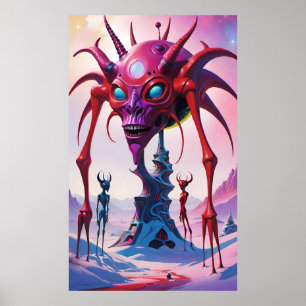 Poster Style bestial - Art de Ken Gage