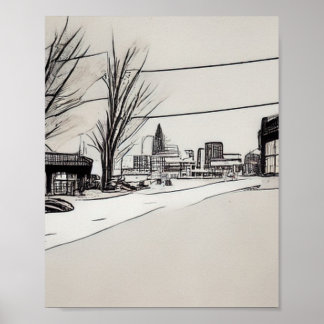 Poster Style de BD Lexington Kentucky