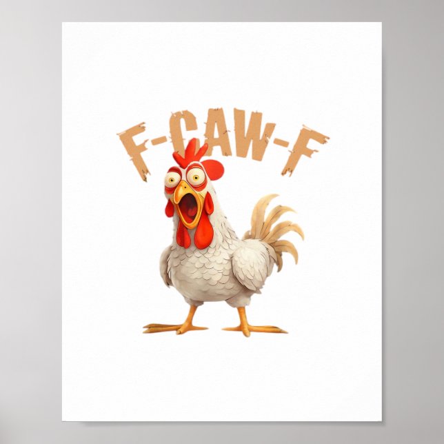 Poster Style esthétique classique F-Caw-F (Devant)