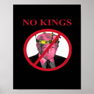 Poster Style graphique anti-créatif sans rois