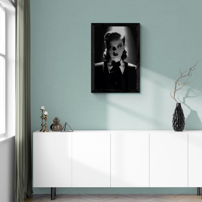 Poster Style Judy Garland Noir (Créateur téléchargé)