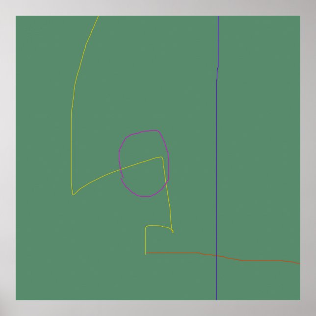 Poster Style minimaliste moderne (Devant)