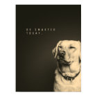 Style moderne habillé de chien élégant style sepia