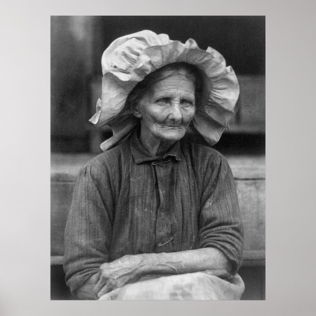 Poster Style Sunbonnet, 1930 (Devant)