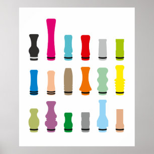 Poster Styles de conseil de la goutte
