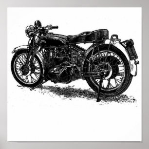 Poster stylo vincent et encre