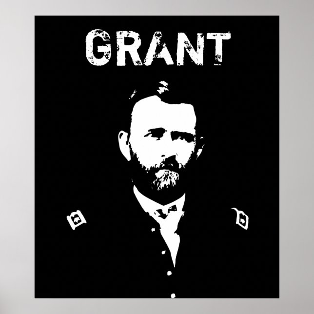 Poster Subvention — Noir et blanc (Devant)