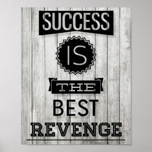 Poster Success Is The Best Revenge