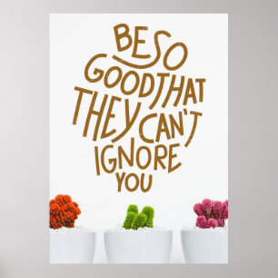 Poster Succulents Soient Si Bons Qu'Ils