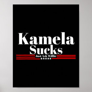 Poster Sucks Demandez simplement à Willie