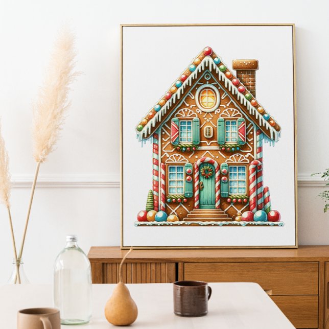 Poster Sucre de canne Lane - La Maison du pain d'épices (Créateur téléchargé)