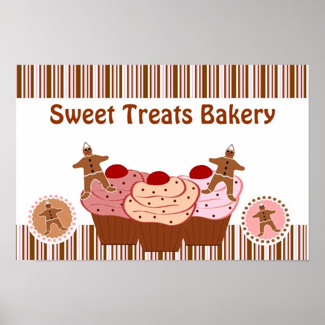 Poster Sucre Traitements boulangerie affaires (Devant)