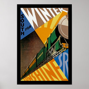 Poster Sud pour le soleil d'hiver
