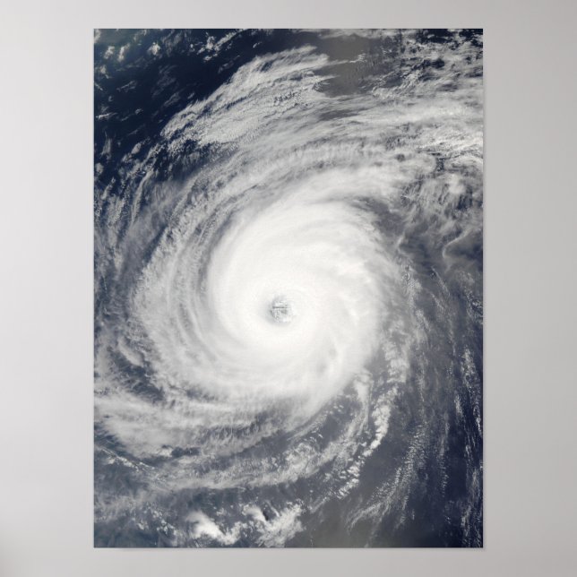 Poster Sudal du typhon au sud du Japon (Devant)