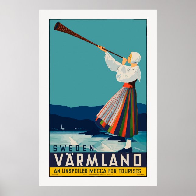 Poster Suède (Devant)
