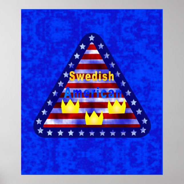 Poster suédois américain (Devant)