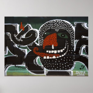 Poster Suffit De Souffrir De Graffiti Rhinite Persistants