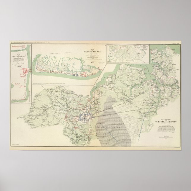 Poster Suffolk & environs (Devant)